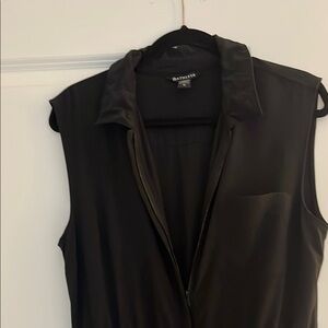 Athleta Black Sleeveless Jumpsuit